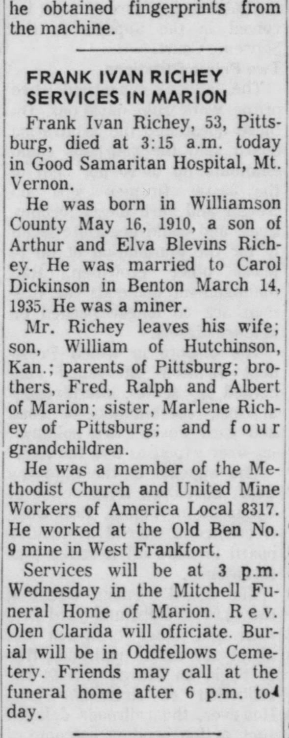Uncle Frank Richey